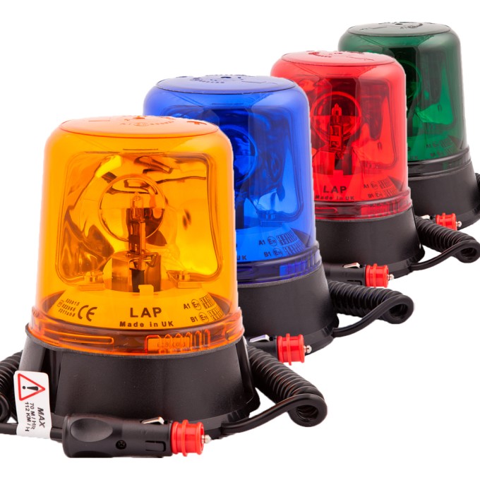 Girofar Rotativ 12V cu prindere magnetica